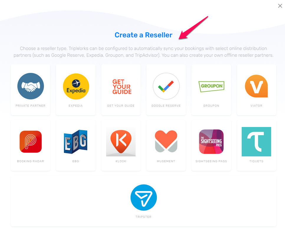 Select the reseller you want to add the agent to
