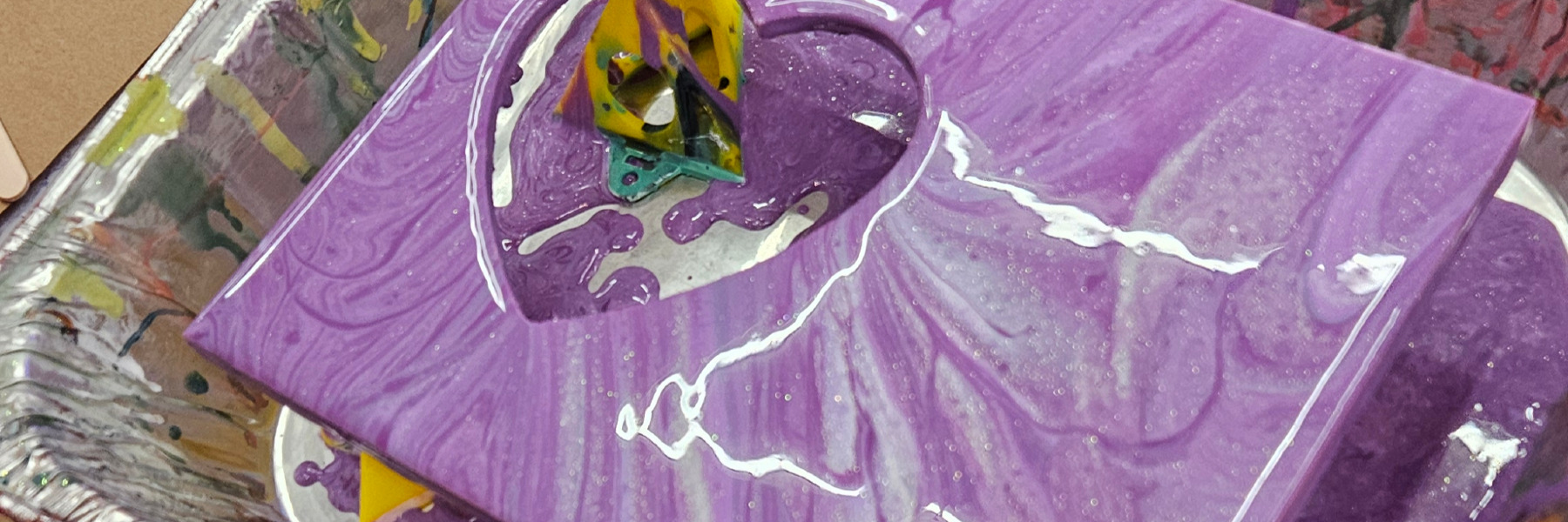 Fluid Art Decor and Keepsakes at Hangout for Art