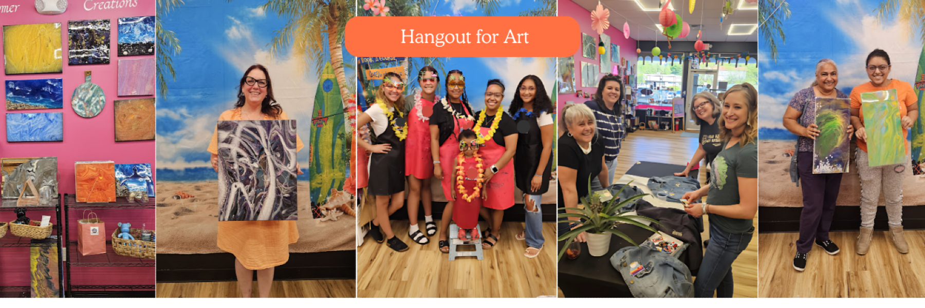 Private Party Art Experience at Hangout for Art